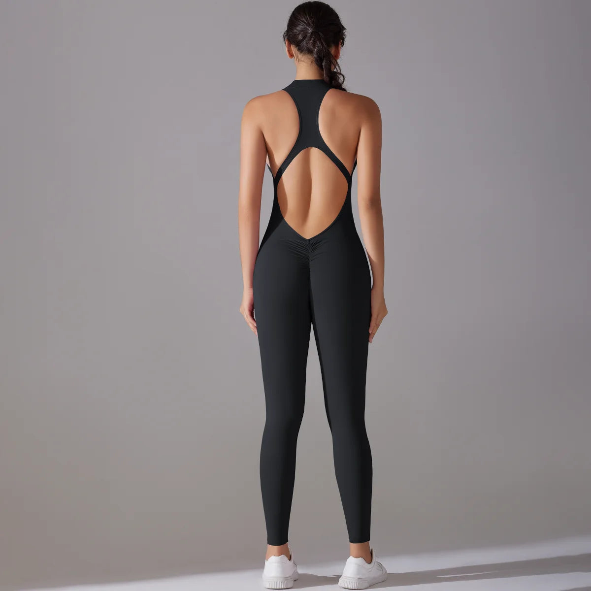 Women Bodysuits Tummy Control Butt Lifting Sports Shapewear Fitness Sports Bodysuit Yoga Suit Women's Gym PushUp Workout Clothes