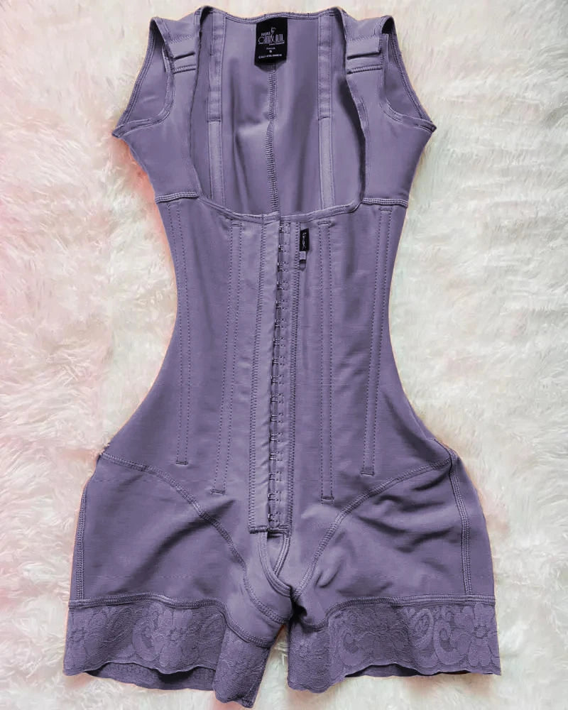 Faja Open Chest sleeveless jumpsuit High Compression Shapewear Girdle Breasted buttocks lifting slimming underwear
