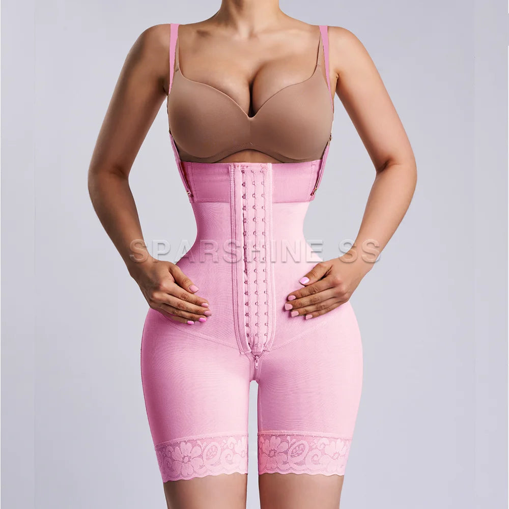 Women Body Hourglass Girdle Waist Trainer Sexy Corset Woman clothing Colombian Abdomen Flat Stomach Body Shaper Fajas Shapewear