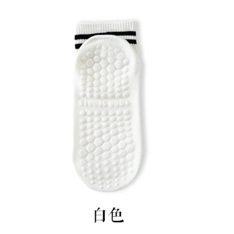 Socks Anti-slip Professional Sports Running Socks Men Women Cotton Short Yoga Pilates Socks Indoor Dance Fitness Floor Socks