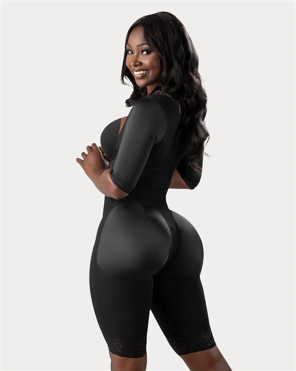 Women'S Underwear Post-Surgery Fajas Colombianas | With Sleeves Reducing And Shaping Postpartum Girdle