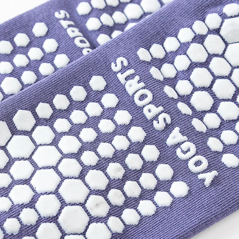 Socks Anti-slip Professional Sports Running Socks Men Women Cotton Short Yoga Pilates Socks Indoor Dance Fitness Floor Socks
