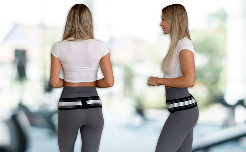 Sacroiliac SI Joint Hip Belt Lower Back Support Brace for Hip Pain Relief Pelvic Stability Chiropractic Care