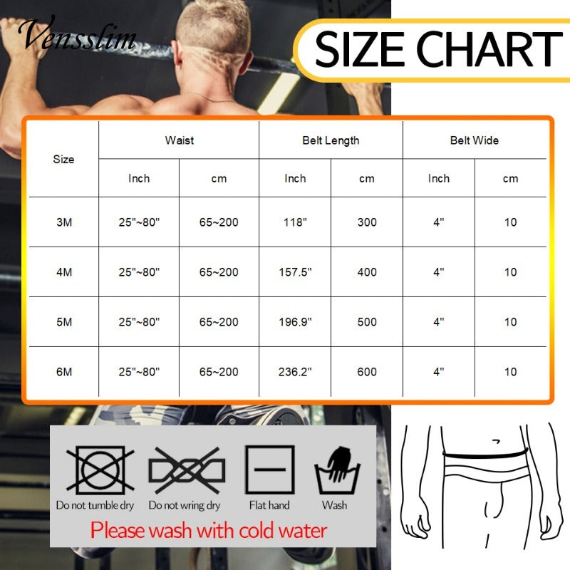 Slimming Body Shaper Waist Trainer Wrap Men Tummy Control Corset Neoprene Fat Burn Weight Loss Sauna Sweat Belt