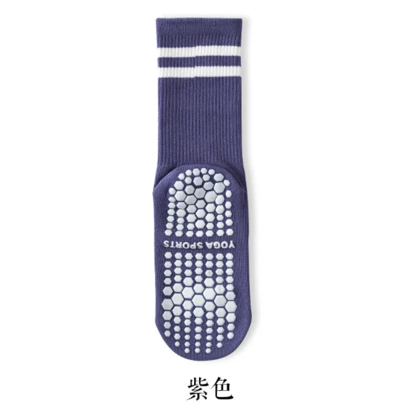 Socks Anti-slip Professional Sports Running Socks Men Women Cotton Short Yoga Pilates Socks Indoor Dance Fitness Floor Socks