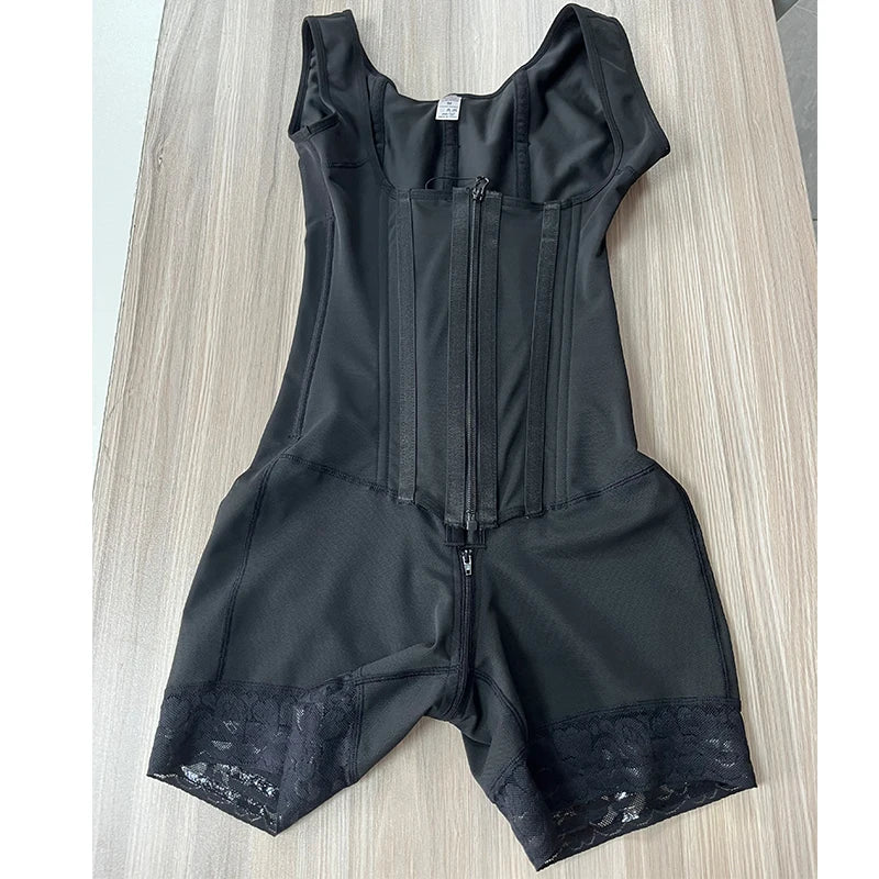 High Compression Postpartum Girdle Shaper for Women Abdomen Control Waist Trainer Colombian Style Shapewear