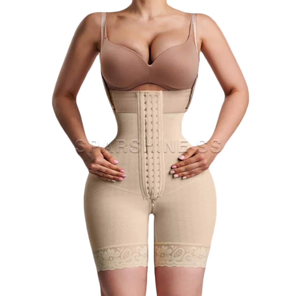 Women Body Hourglass Girdle Waist Trainer Sexy Corset Woman clothing Colombian Abdomen Flat Stomach Body Shaper Fajas Shapewear