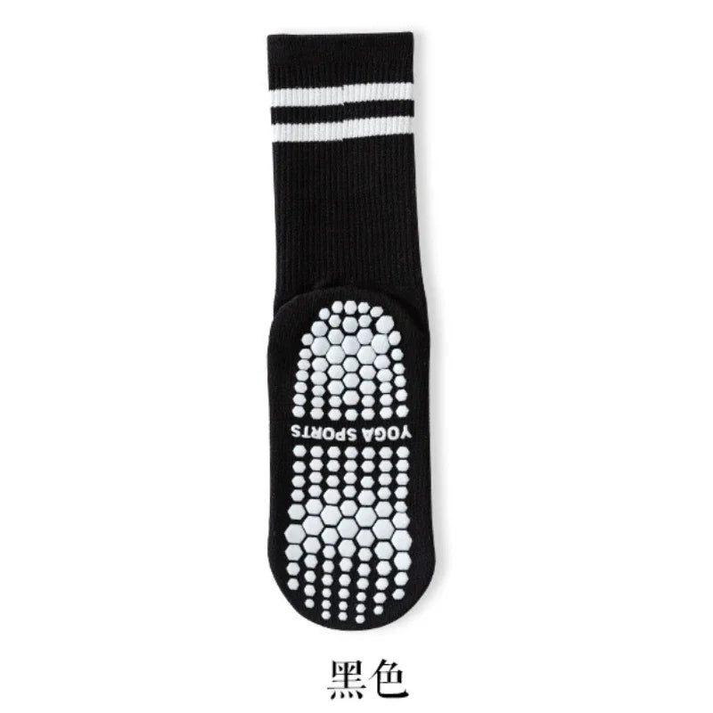 Socks Anti-slip Professional Sports Running Socks Men Women Cotton Short Yoga Pilates Socks Indoor Dance Fitness Floor Socks