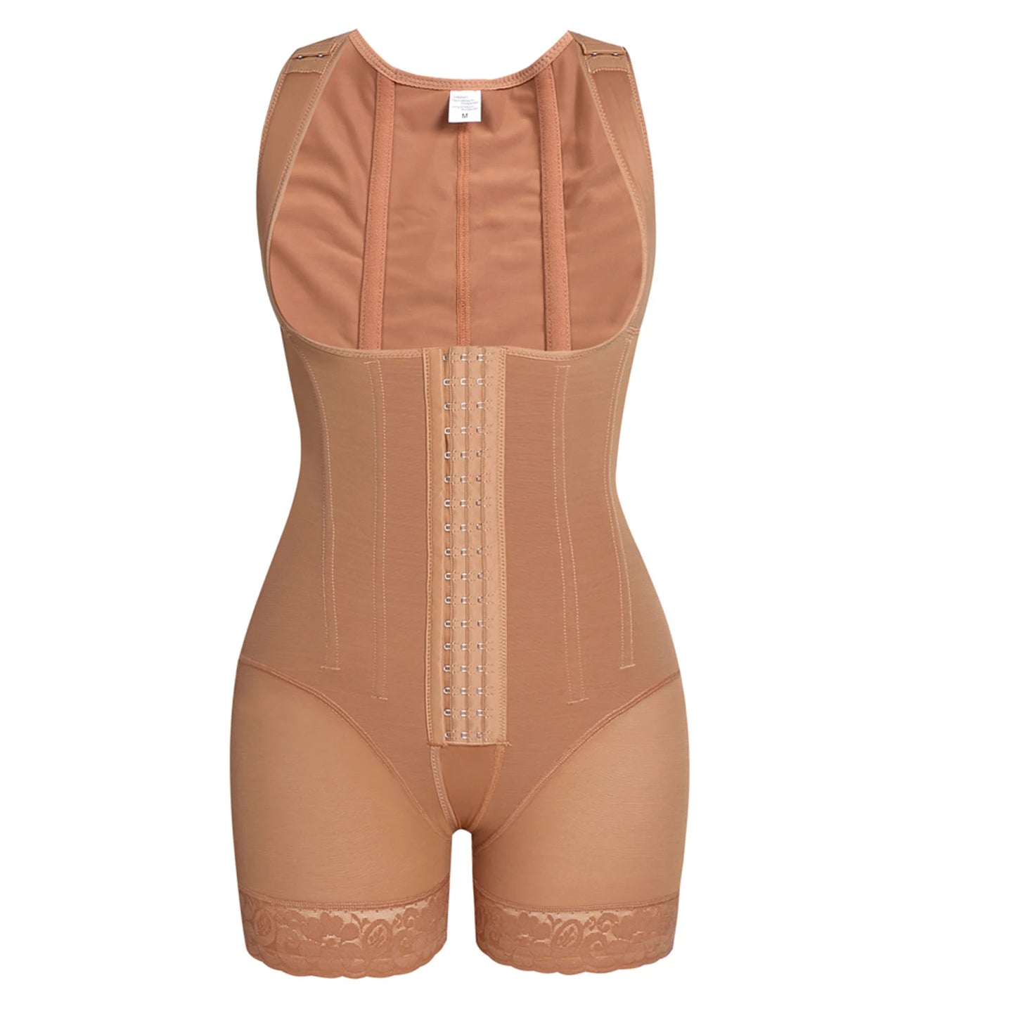 Faja Open Chest sleeveless jumpsuit High Compression Shapewear Girdle Breasted buttocks lifting slimming underwear