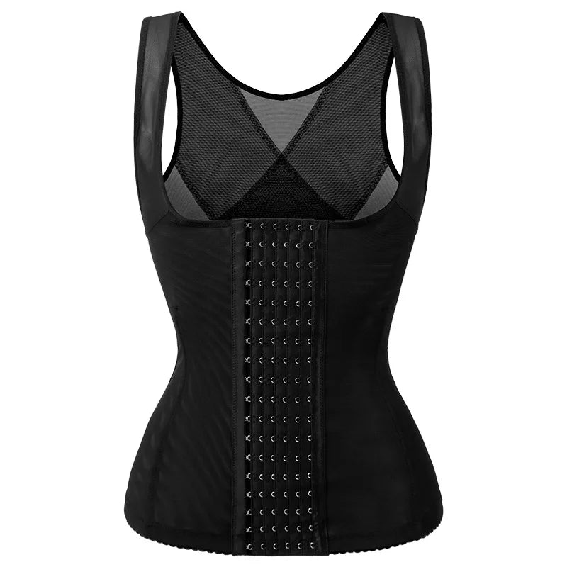 Women's Postpartum Waist Corset Slimming Sheath Tummy Top Trainer Shapewear Body Shaper for Flat Belly Support