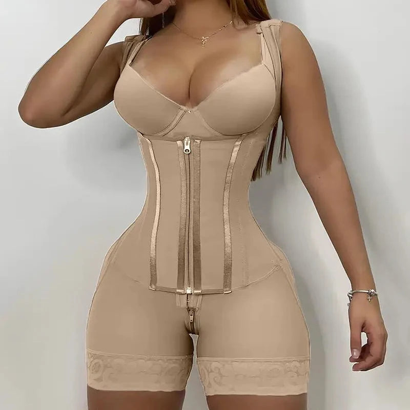 High Compression Postpartum Girdle Shaper for Women Abdomen Control Waist Trainer Colombian Style Shapewear