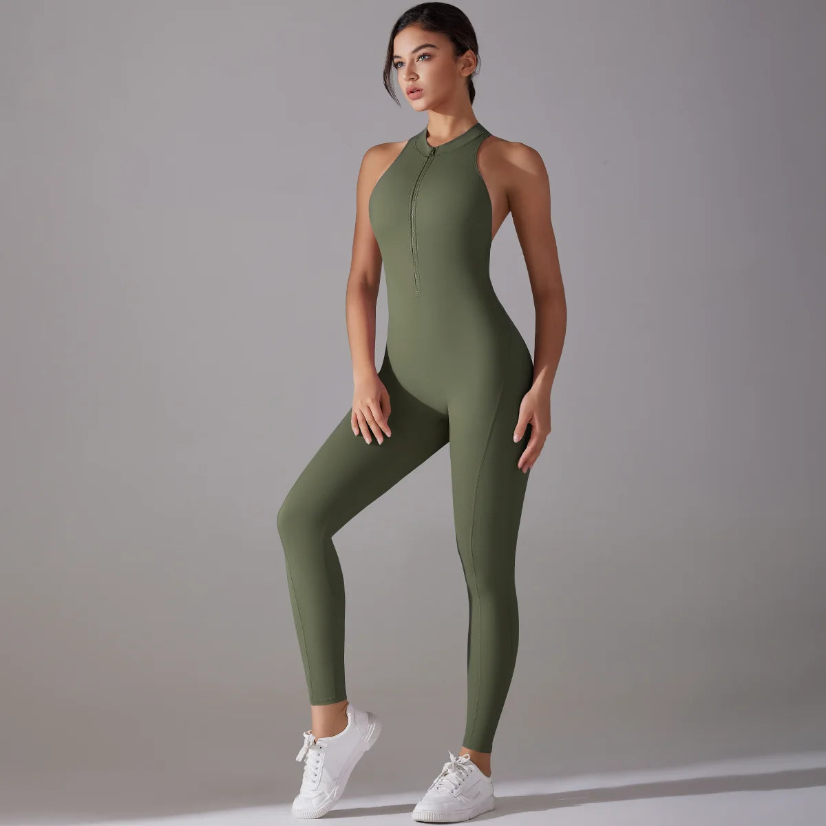 Women Bodysuits Tummy Control Butt Lifting Sports Shapewear Fitness Sports Bodysuit Yoga Suit Women's Gym PushUp Workout Clothes