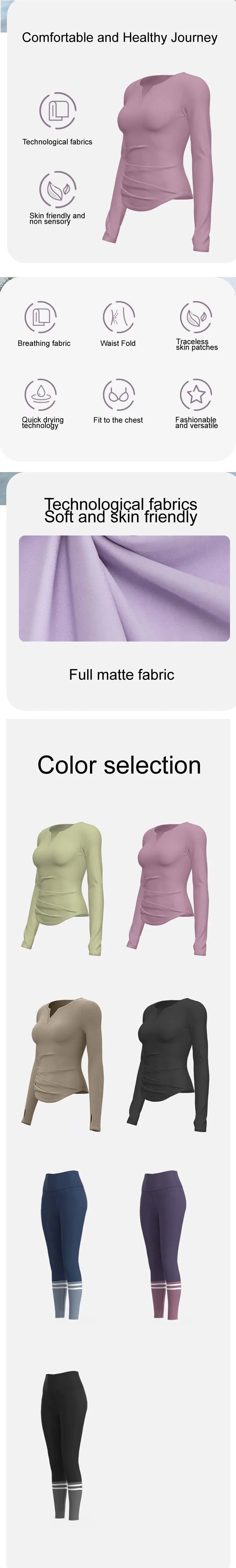 Women's Quick-Drying Seamless Yoga Top High-Waist Hip-Lifting Fitness Pants Elastic Running Sports Cycling Suit
