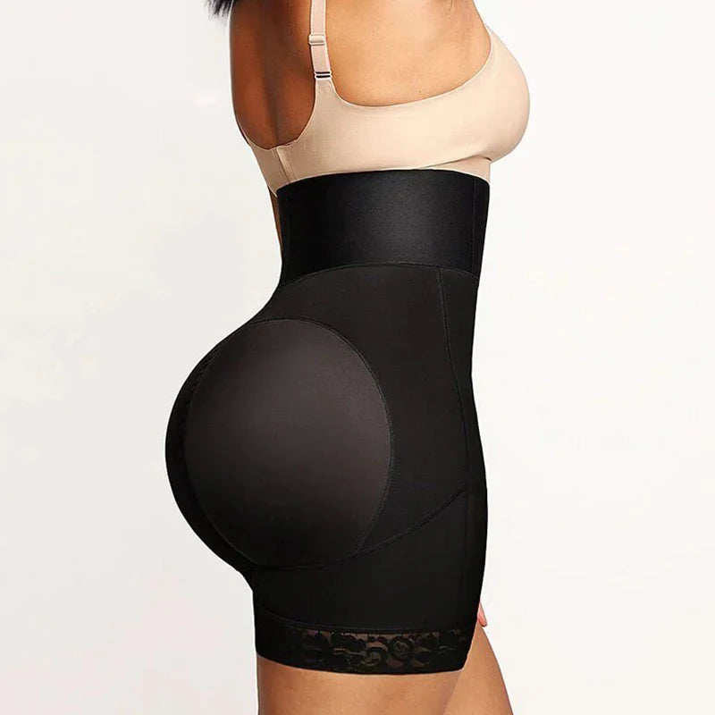Women High Waist Body Shaper Panties Butt Lifter Slim Shapewear BBL Shorts Tummy Control Bandage Panties
