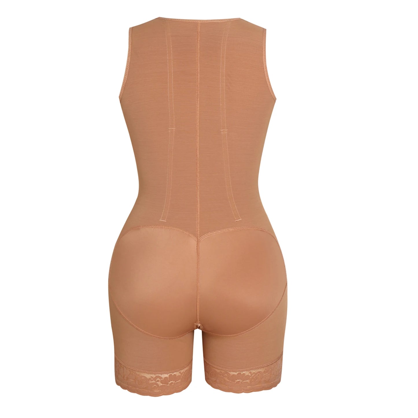 Faja Open Chest sleeveless jumpsuit High Compression Shapewear Girdle Breasted buttocks lifting slimming underwear