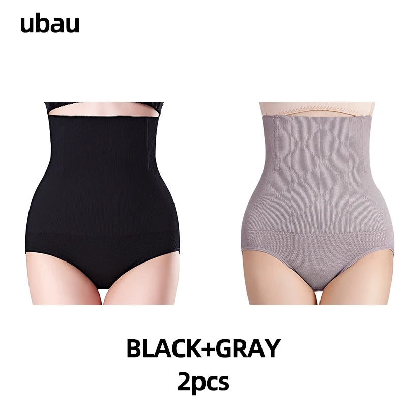 UBAU Women Seamless High Waist Shaping Panties Breathable Slimming Tummy Underwear Hip Lift Ladies Briefs Body Corset Panty