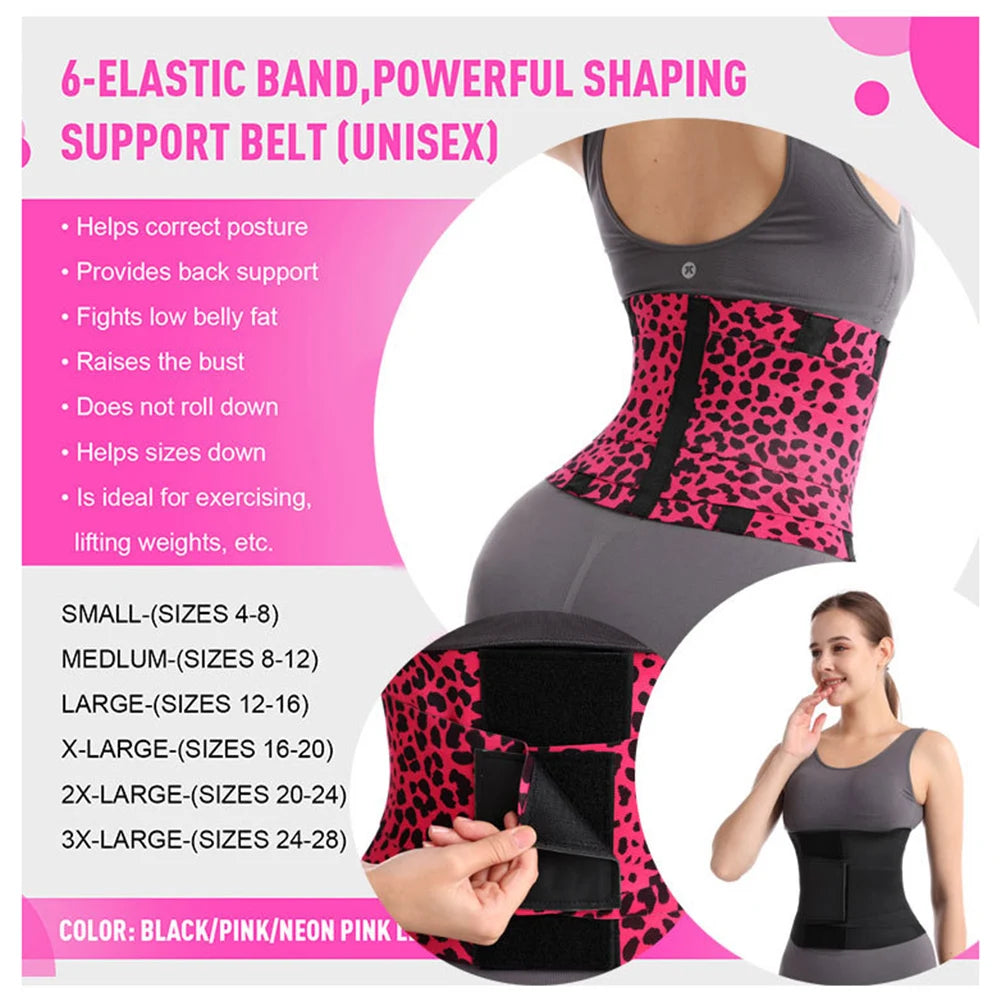 Women Shaper Waist Cincher Corset Shapewear High Compression Waist Training Belt Triple Wrap Body Sweat Workout Waist Trimmer