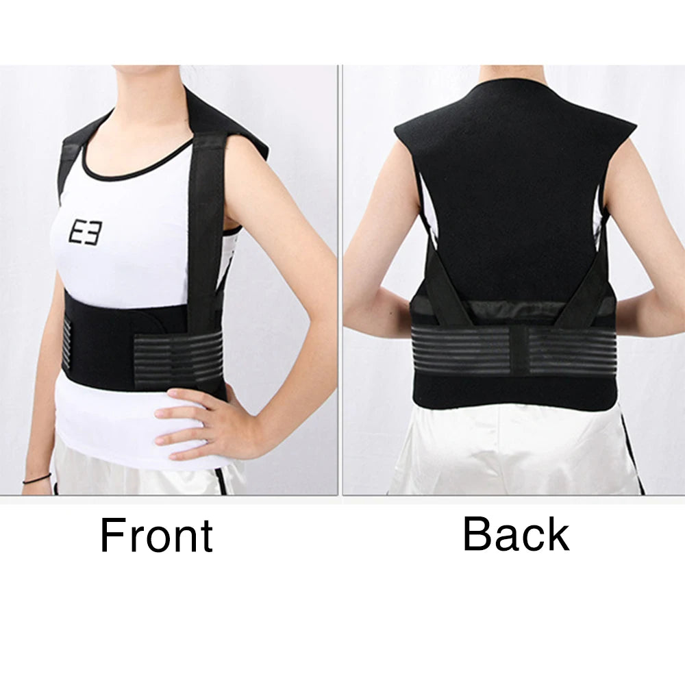 108/111 Tourmaline Magnets Self-heating Belt Protector Relieve Shoulder Muscle Joint Fatigue Warming Back Waist Vest Braces