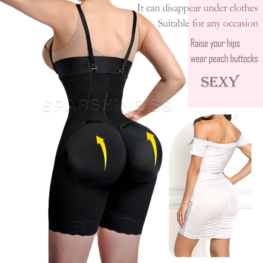 Women Body Hourglass Girdle Waist Trainer Sexy Corset Woman clothing Colombian Abdomen Flat Stomach Body Shaper Fajas Shapewear