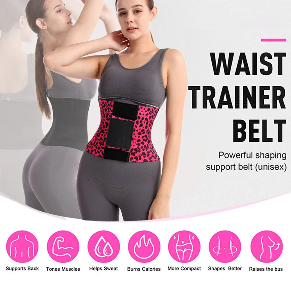 Women Shaper Waist Cincher Corset Shapewear High Compression Waist Training Belt Triple Wrap Body Sweat Workout Waist Trimmer