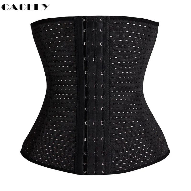 Postpartum Recovery Waist Trainer Belly Wrap Tummy Control Girdle for Women Sweat Sauna Corset Fajas Body Shaper
