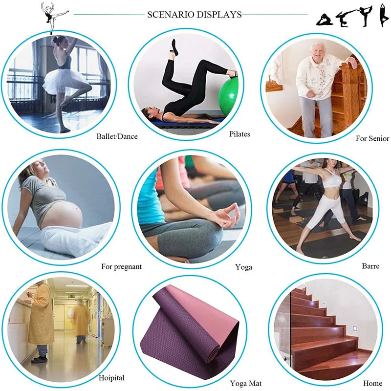 Non Slip Grip Yoga Socks Anti-Skid Slipper Barre Socks Sticky Socks for Yoga Pilates Barre Home Workout Sports