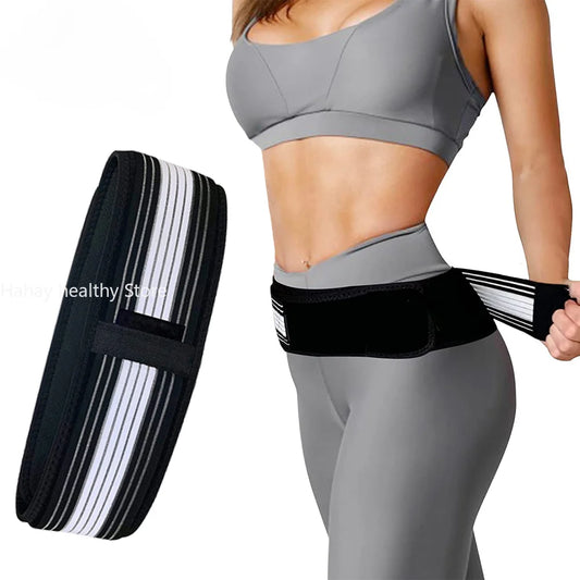 Sacroiliac SI Joint Hip Belt Lower Back Support Brace for Hip Pain Relief Pelvic Stability Chiropractic Care