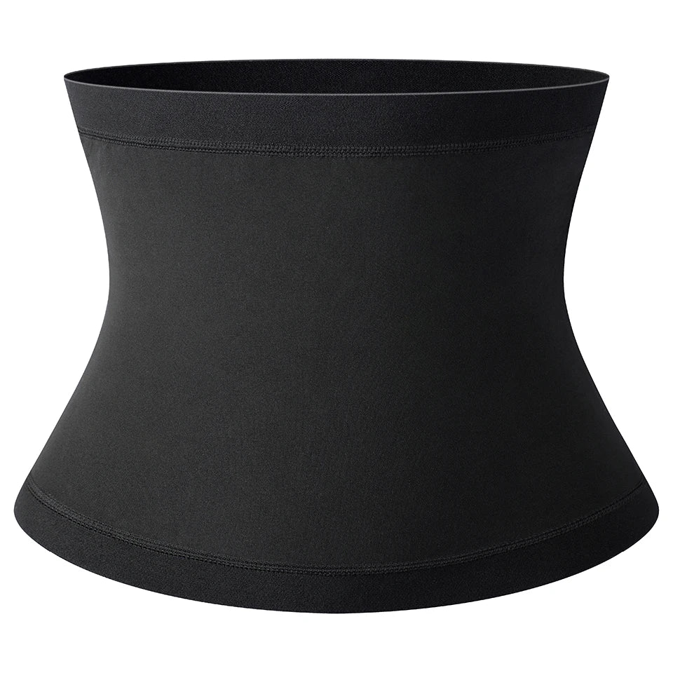 Men Slimming Body Shaper Sauna Sweat Belt Waist Trainer Corsets Belly Girdle to Lose Weight Belly Fat Burner Burning Man