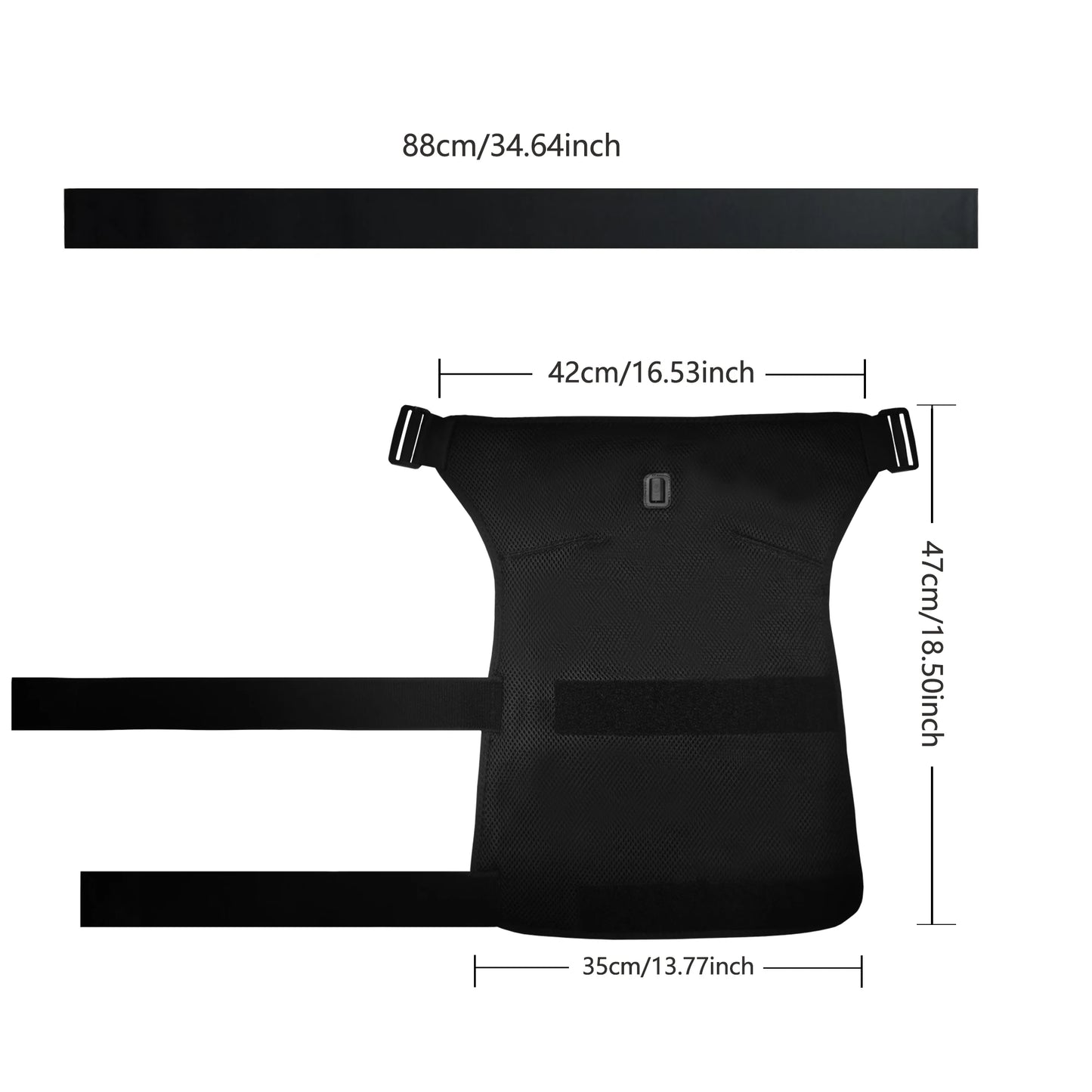 3-Gear Heat & Vibration Hip Massager for Muscle Soreness Relief Arthritis Aid And Sports Recovery - Suitable for Fitness Fans And Seniors