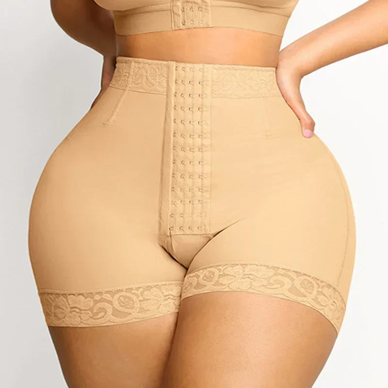 AfruliA Full Body Shaper Colombianas Girdle High Compression Slimming Sheath Tummy Control Panties Waist Trainer