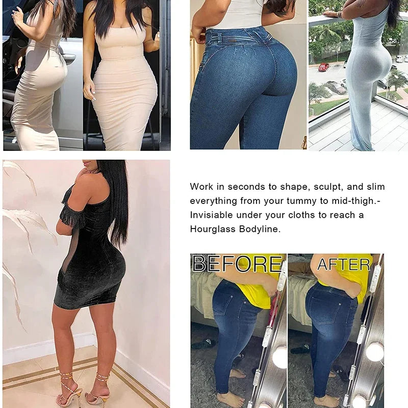 Fajas Colombians Girdle Hourglass Body Shapers Tummy Control Modeling Strap Postpartum Shapewear Butt Lift Slim Corset Underwear