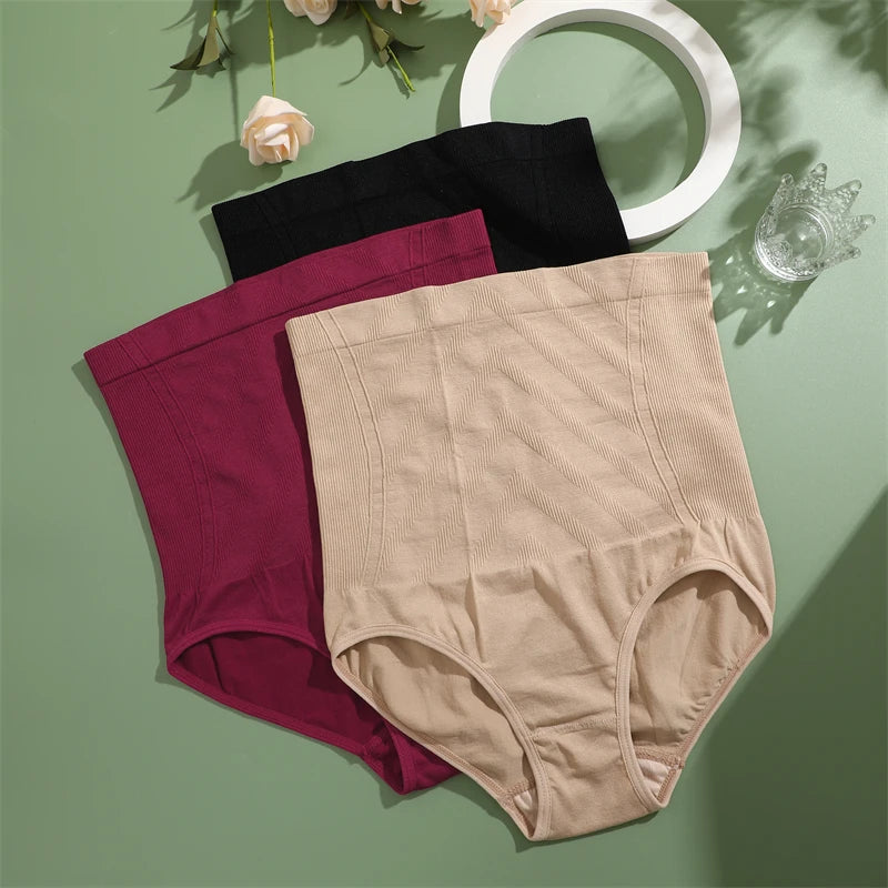 High Waist Butt Lifter Shapewear for Women Female Tummy Control Panties Body Shaper Slimming Underwear Seamless Shaping Briefs