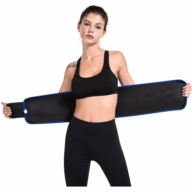 Men Body Shaper Waist Cinchers Trainer Tummy Control Comperssion Neoprene Sweat Wrap for Stomach Back Lumbar Support Shapewear