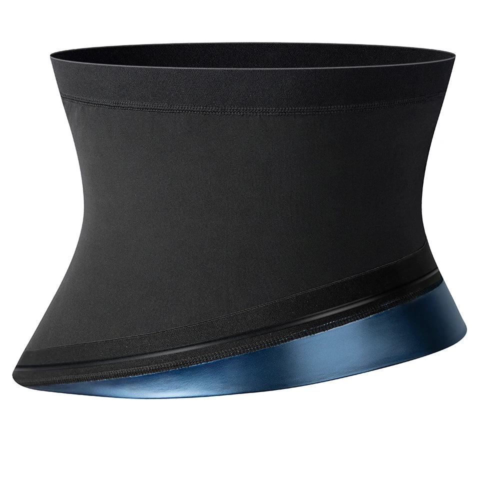 Men Slimming Body Shaper Sauna Sweat Belt Waist Trainer Corsets Belly Girdle to Lose Weight Belly Fat Burner Burning Man