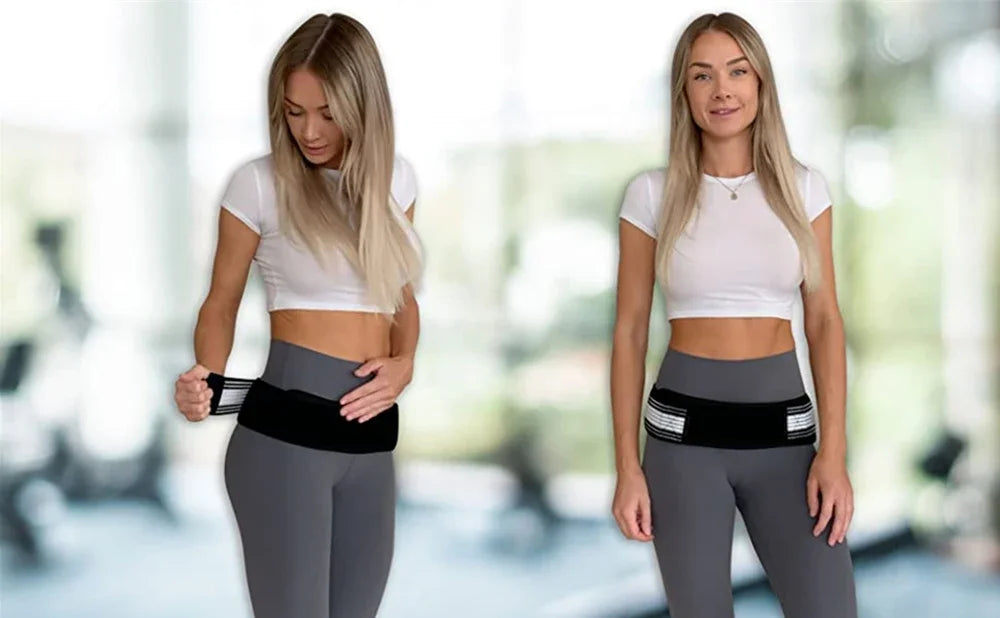 Sacroiliac SI Joint Hip Belt Lower Back Support Brace for Hip Pain Relief Pelvic Stability Chiropractic Care