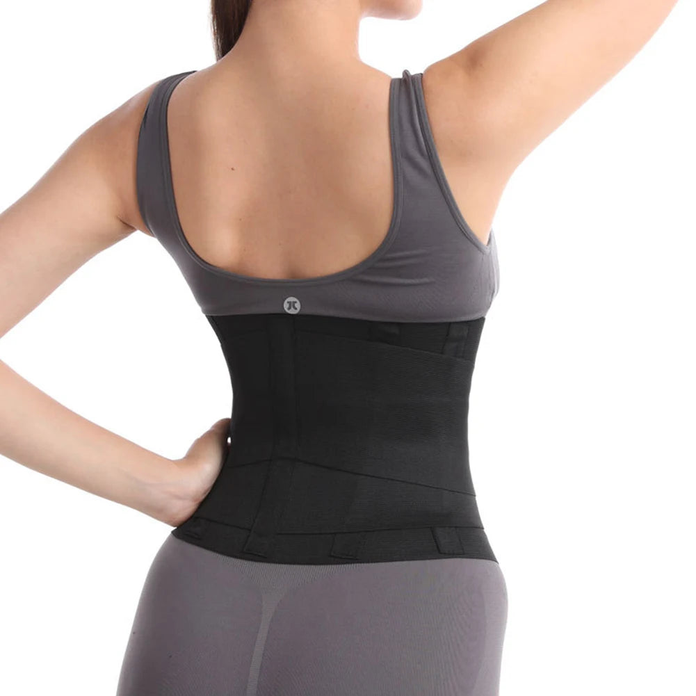Women Shaper Waist Cincher Corset Shapewear High Compression Waist Training Belt Triple Wrap Body Sweat Workout Waist Trimmer