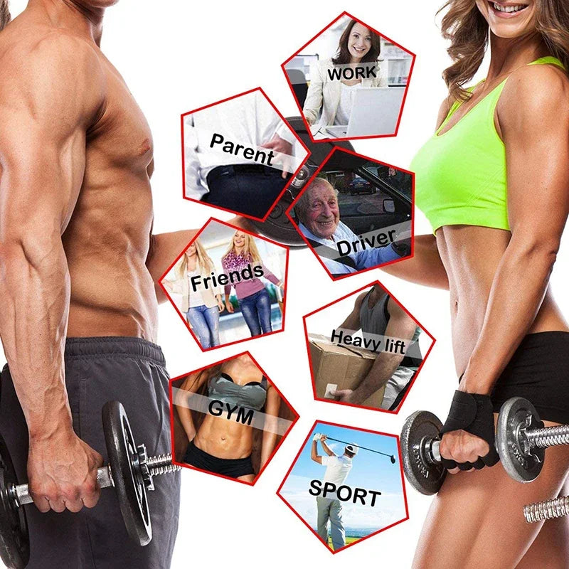 Men Body Shaper Waist Cinchers Trainer Tummy Control Comperssion Neoprene Sweat Wrap for Stomach Back Lumbar Support Shapewear