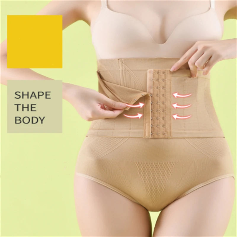 Shaper Panties Women Slimming Waist Trainer Butt Lifter Underwear High Waist Body Shaper Corset Tummy Control Briefs