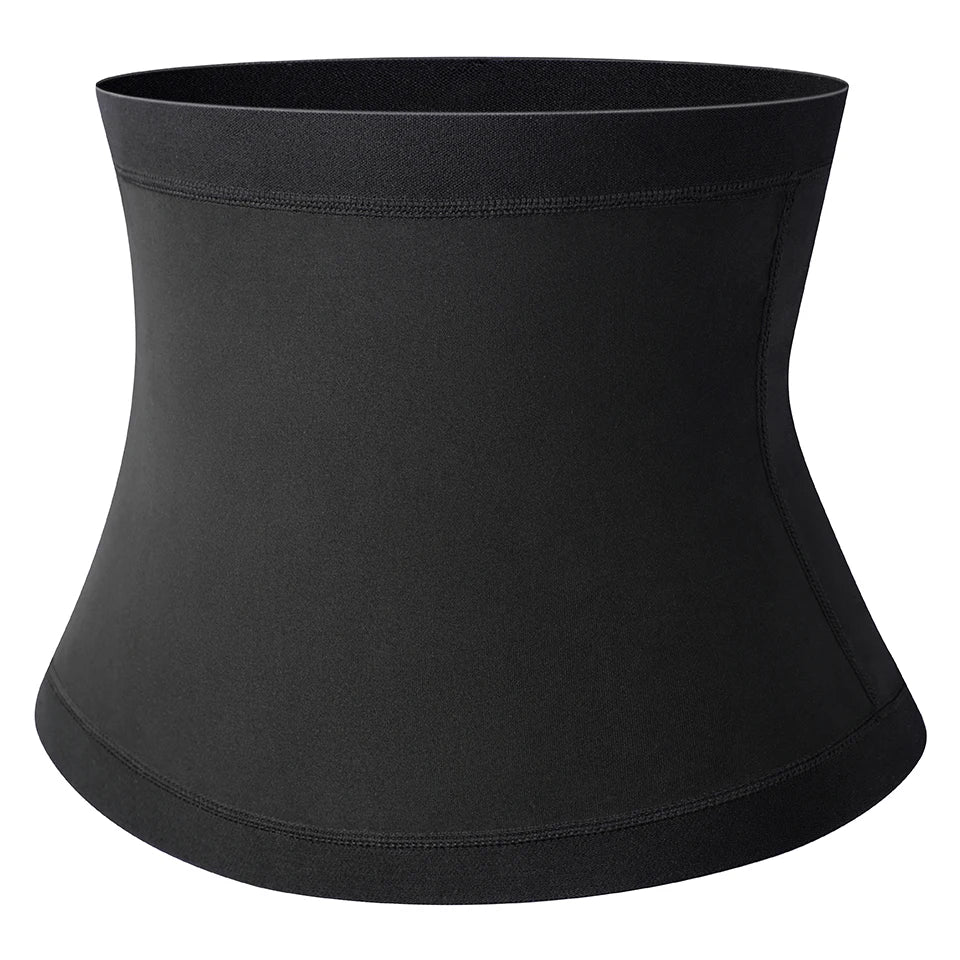 Men Slimming Body Shaper Sauna Sweat Belt Waist Trainer Corsets Belly Girdle to Lose Weight Belly Fat Burner Burning Man
