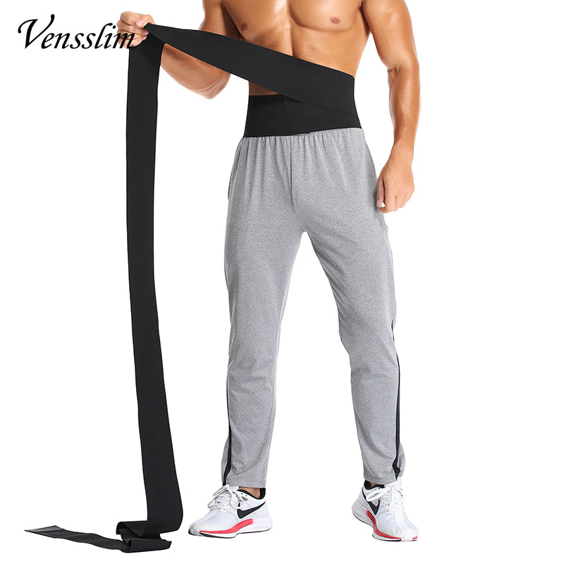 Slimming Body Shaper Waist Trainer Wrap Men Tummy Control Corset Neoprene Fat Burn Weight Loss Sauna Sweat Belt