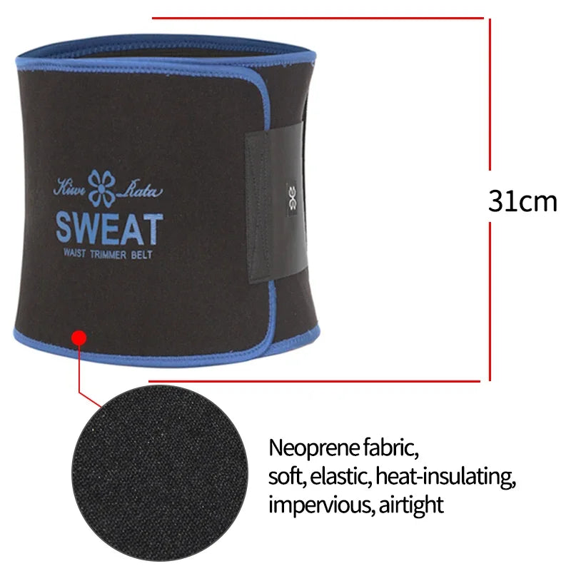 Men Body Shaper Waist Cinchers Trainer Tummy Control Comperssion Neoprene Sweat Wrap for Stomach Back Lumbar Support Shapewear