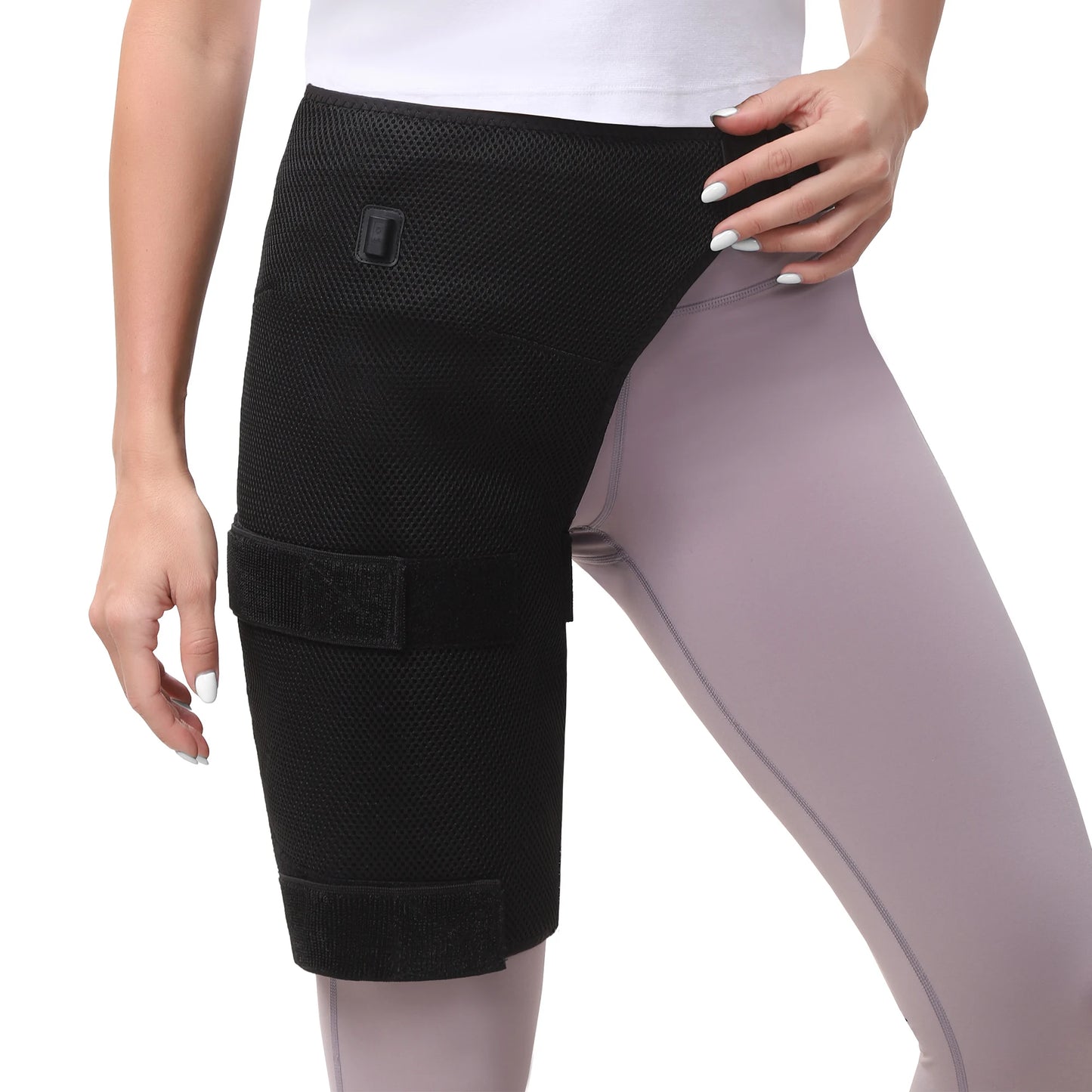 3-Gear Heat & Vibration Hip Massager for Muscle Soreness Relief Arthritis Aid And Sports Recovery - Suitable for Fitness Fans And Seniors