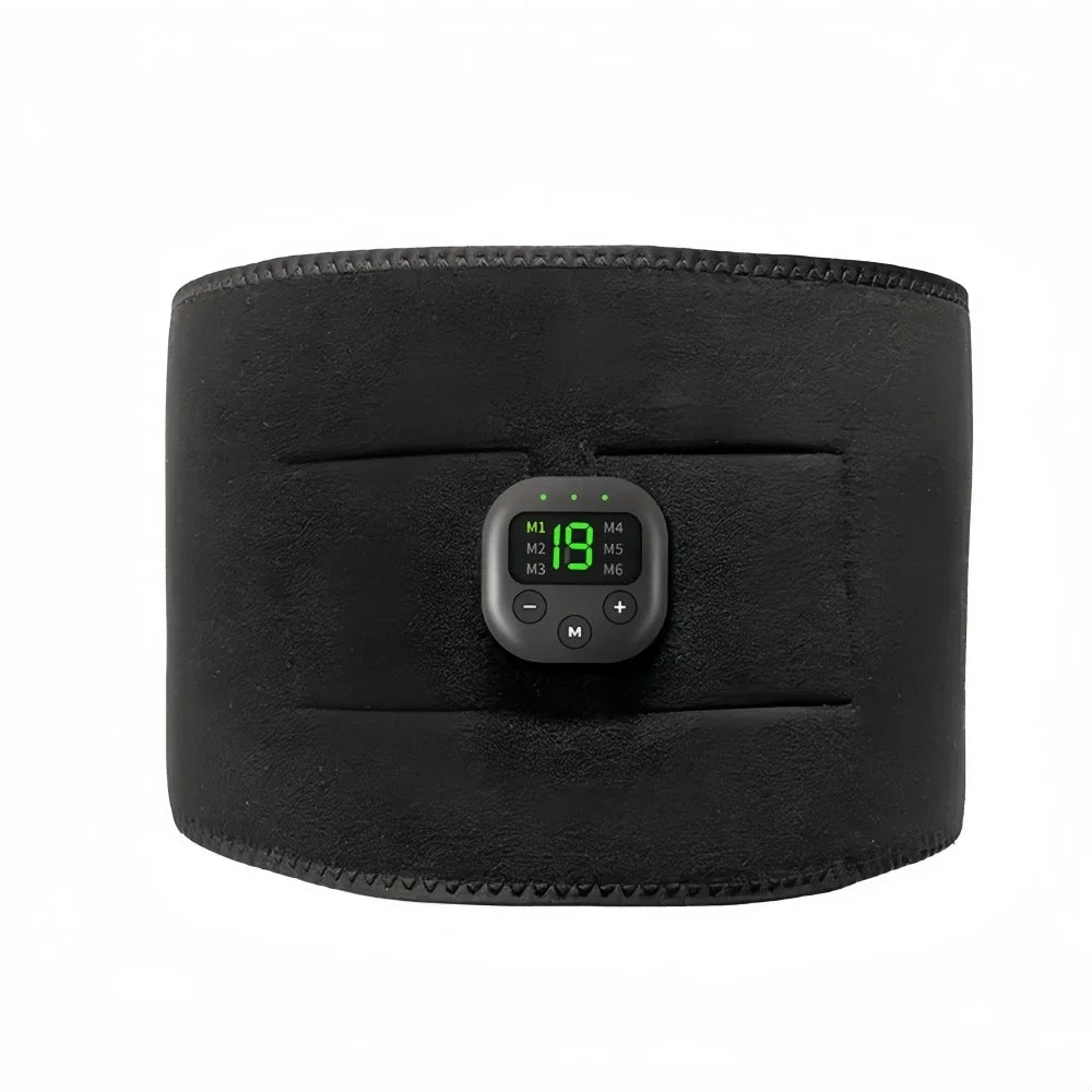 New Smart Electric EMS Muscle Stimulating Abdominal Muscle Sticker Fitness Shaping Massage Belt Graphene Belt