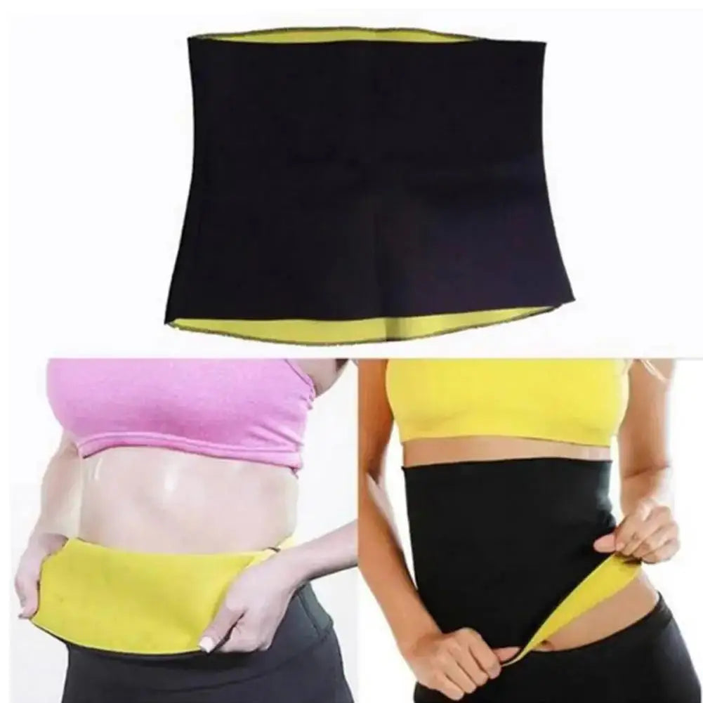 Waist Trainer Neoprene Belt Sauna Sweat Body Shaper Tummy Control Girdle Corset Slimming Belt For Women Gym Girdle Women