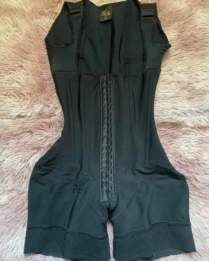 Faja Open Chest sleeveless jumpsuit High Compression Shapewear Girdle Breasted buttocks lifting slimming underwear