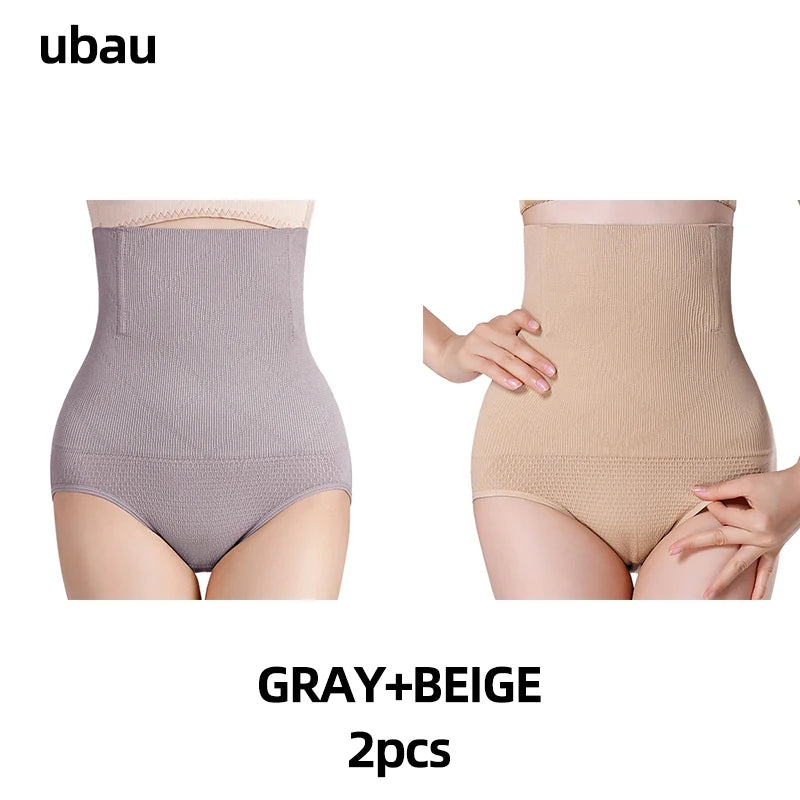UBAU Women Seamless High Waist Shaping Panties Breathable Slimming Tummy Underwear Hip Lift Ladies Briefs Body  Corset Panty