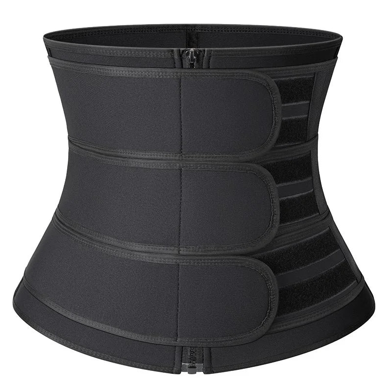 Men Waist Trainer Corset Slimming Belt Weight Loss Body Shaper Abdominal Trimmer Sweat Fat Burner Belly Girdle
