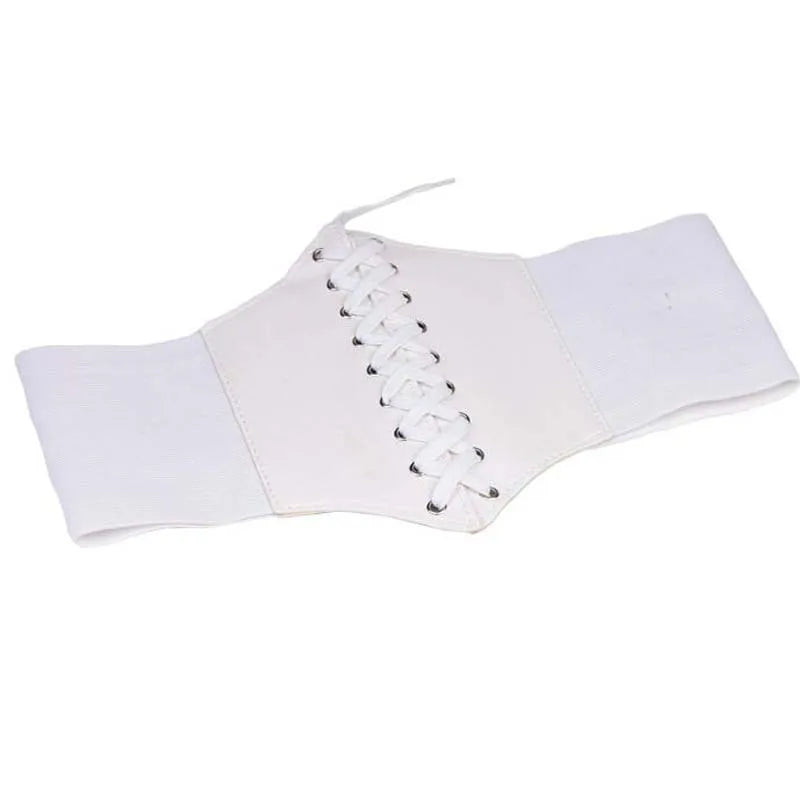 2024 Corset Wide Belts Pu Leather Slimming Body For Women Elastic Waist Cinto Sobretudo Feminin Ceinture Femme Fajas