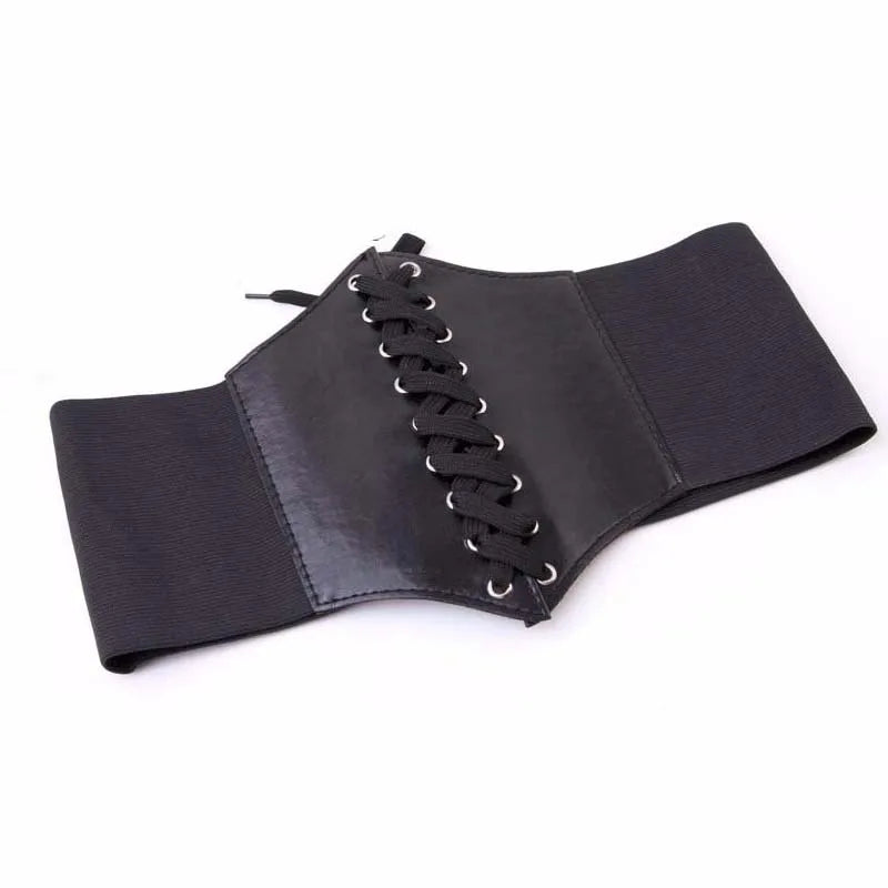 2024 Corset Wide Belts Pu Leather Slimming Body For Women Elastic Waist Cinto Sobretudo Feminin Ceinture Femme Fajas