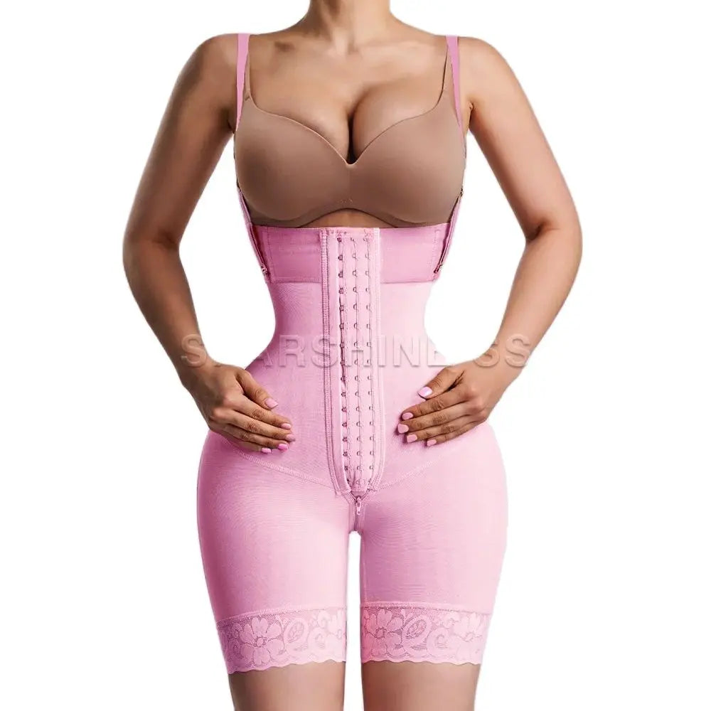 Women Body Hourglass Girdle Waist Trainer Sexy Corset Woman clothing Colombian Abdomen Flat Stomach Body Shaper Fajas Shapewear